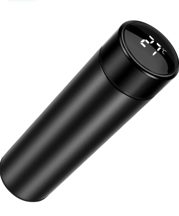 Stainless Steel Smart Flask Vacuum Insulated 500 Ml Water Bottle with LED Temperature Display for Campaign Travelling | Keep Hot and Cold Upto 24 Hrs