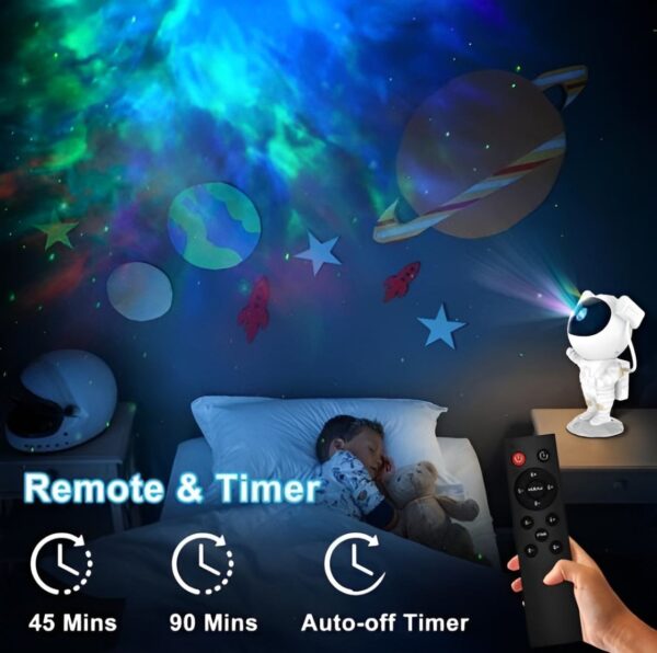 Astronaut Projector With Remote/Timer - Image 3
