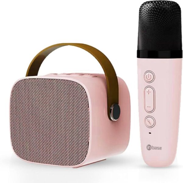 Portable Wireless Bluetooth Speaker with Wireless Karaoke Mic - Image 3