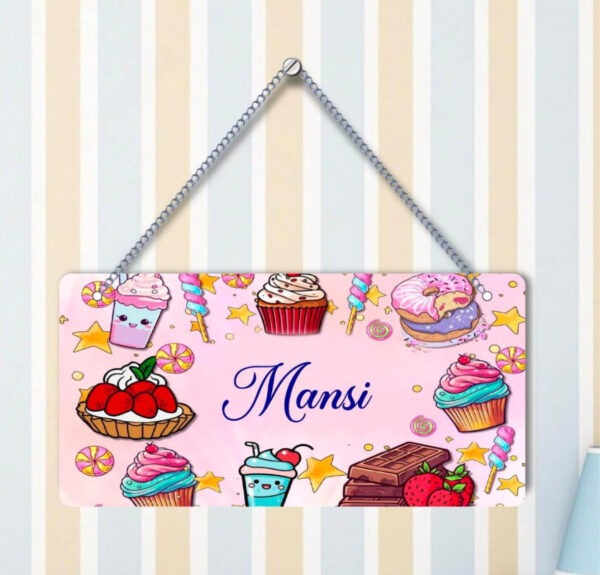 Dreamy Dessert Nameplate